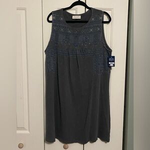 Lucky Brand Charcoal Dress Sz XL